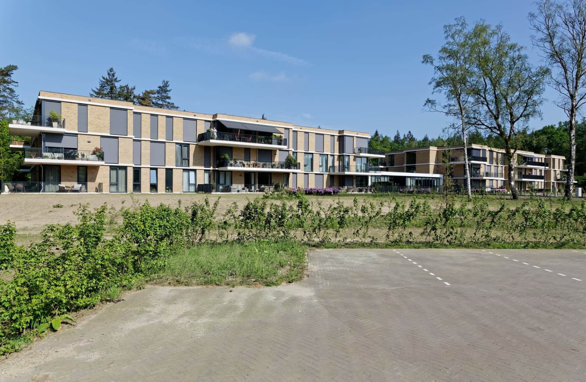 Appartementengebouwen Villa Woestduin in Doorn in parkachtige omgeving